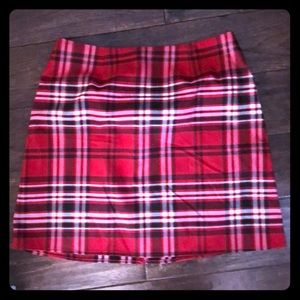 Design Lab Lord & Taylor Skirts - Plaid red skirt Design Lab Lord & Taylor Skirts - Plaid red skirt